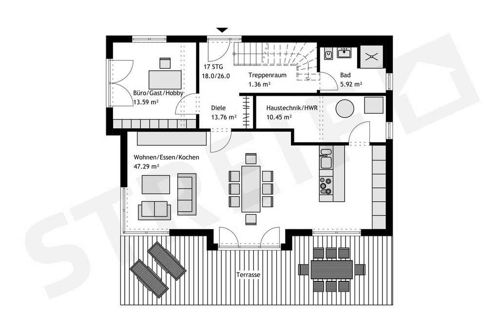 Immobilie in Hitzhofen - Exklusive Haus mit PV-Anlage - Bild 3