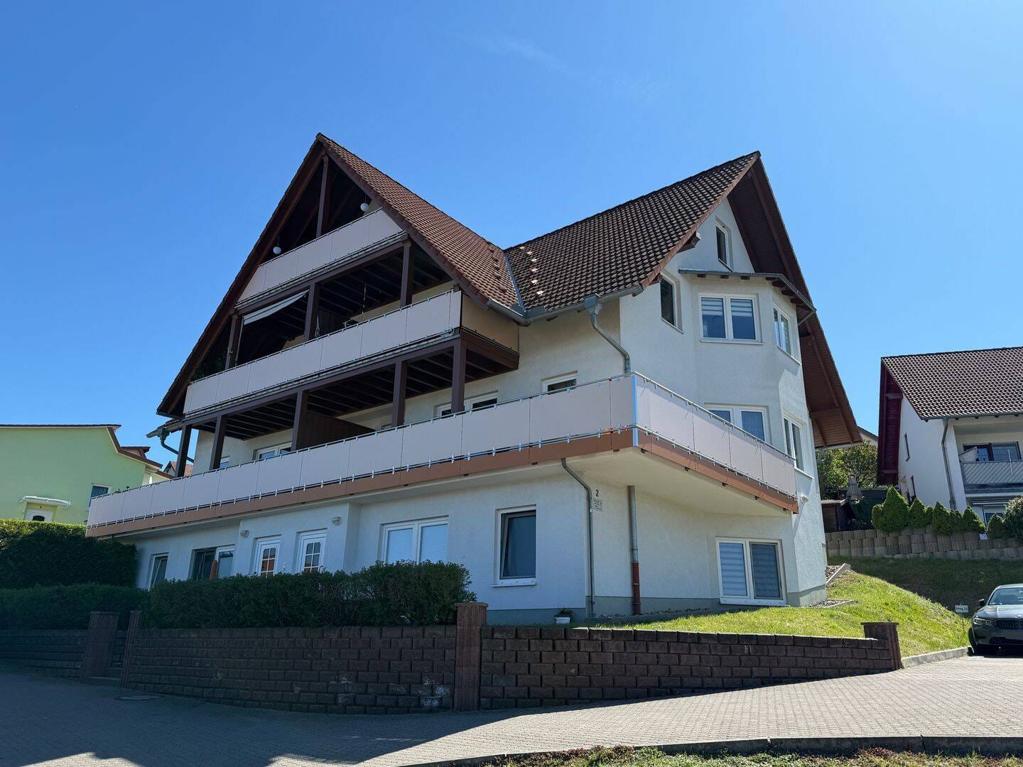 Immobilie in Schmalkalden - 3-Zimmer-Wohnung mit Balkon und Blick auf Schmalkalden - Bild 0