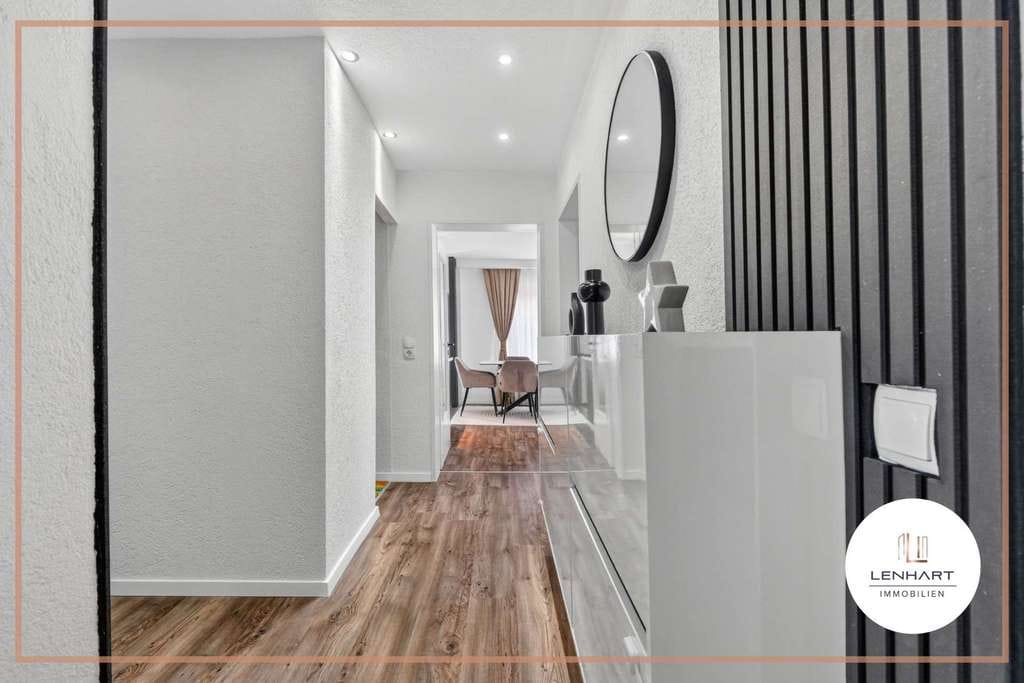 Immobilie in Krumbach (Schwaben) - **Hochwertige 3,5-Zimmer-Wohnung*Moderner Grundriss*Süd-Balkon & eigener Kellerraum** - Bild 2