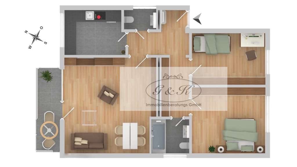 Immobilie in Sulzbach - Kapitalanlage mit Substanz - gut vermietetes Mehrfamilienhaus in Sulzbach - Bild 3