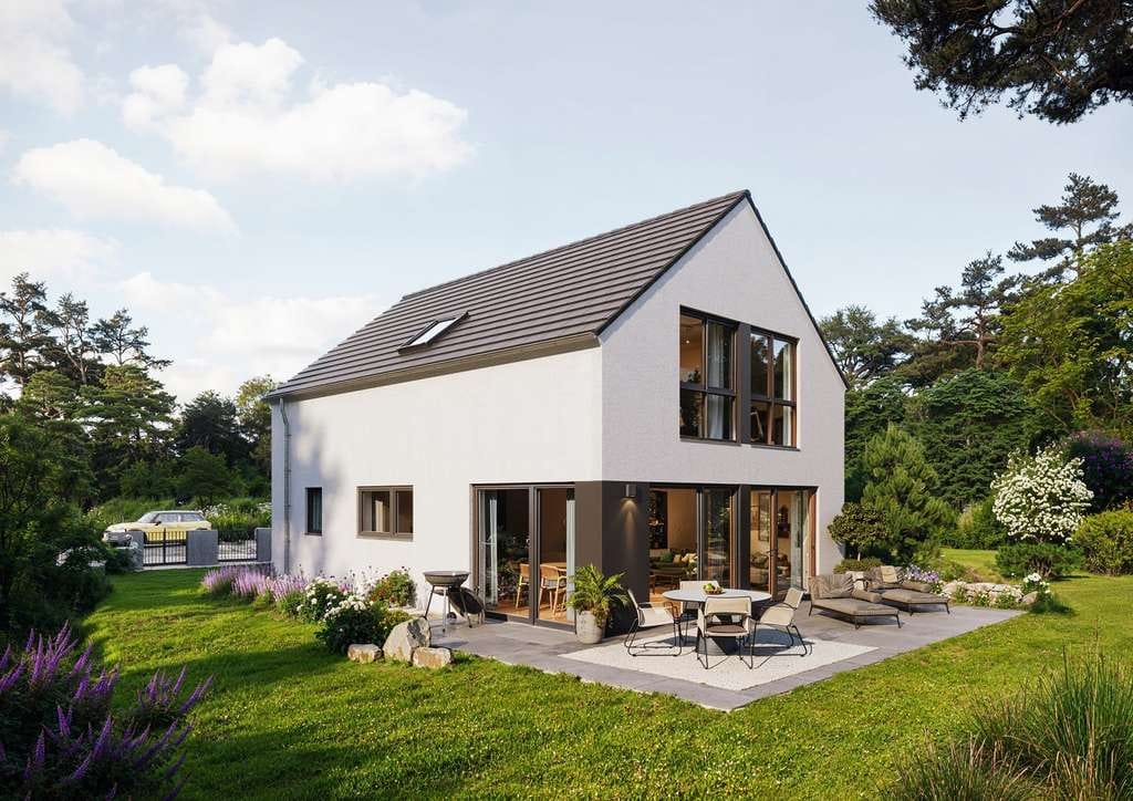 Immobilie in Grolsheim - Freistehendes Architektenhaus in massiver Bauweise in Grolsheim - Bild 1