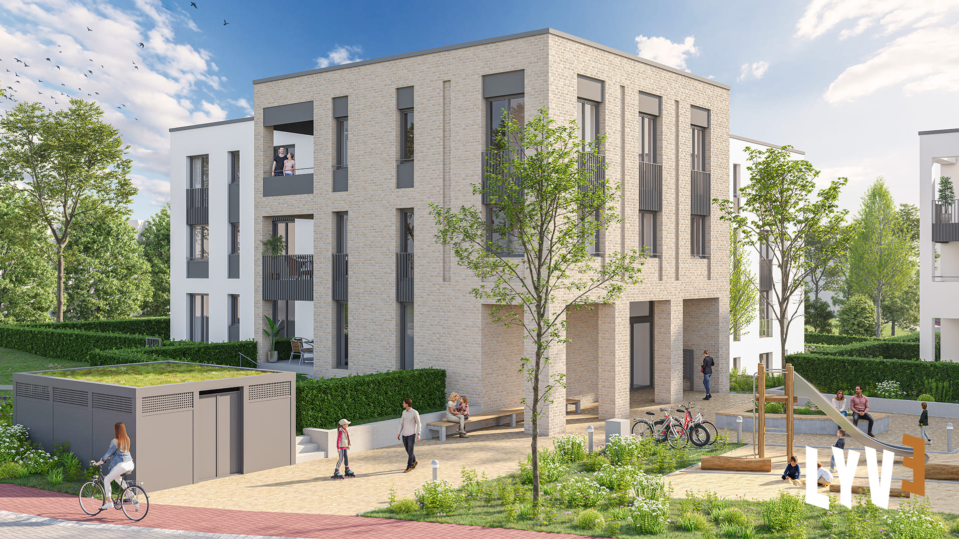 Immobilie in Niederdorfelden - Offen. Ruhig. Besonders. // Traumhafte 2 Zimmer Wohnung im EG + Garten - Bild 1