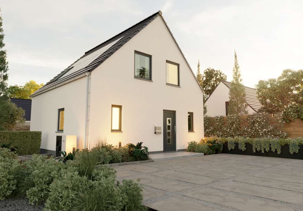 Immobilie in Albisheim (Pfrimm) - Haus. Kompakt. Energiesparend. Bezahlbar. Ruhe. Garten. Glück. Meins! - Bild 1