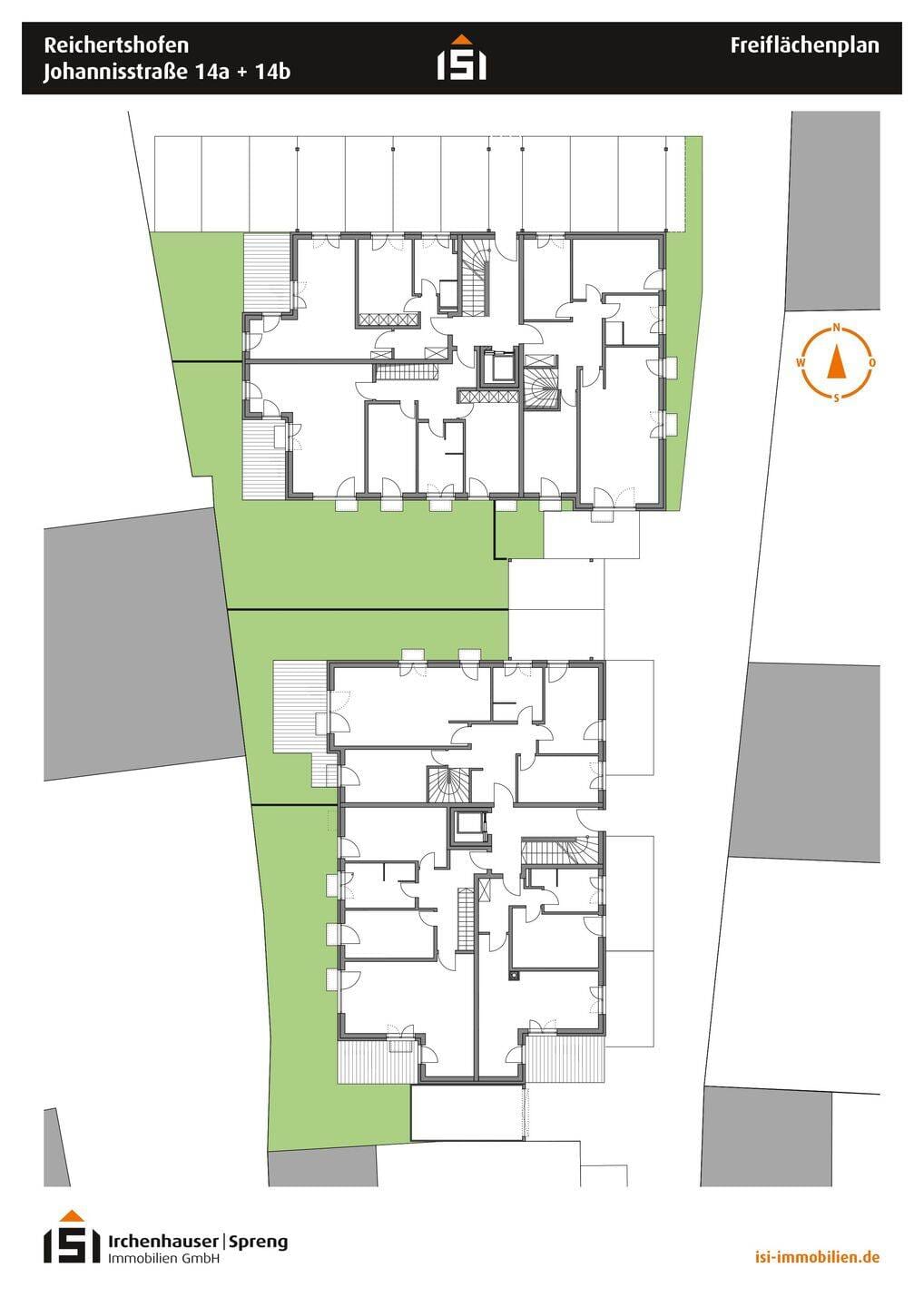 Immobilie in Reichertshofen - Reichertshofen! 4-ZKB DG-Whg. mit 18 m² Dachterrasse, FBH, elektr. Rollläden, Videosprech., Keller! - Bild 3