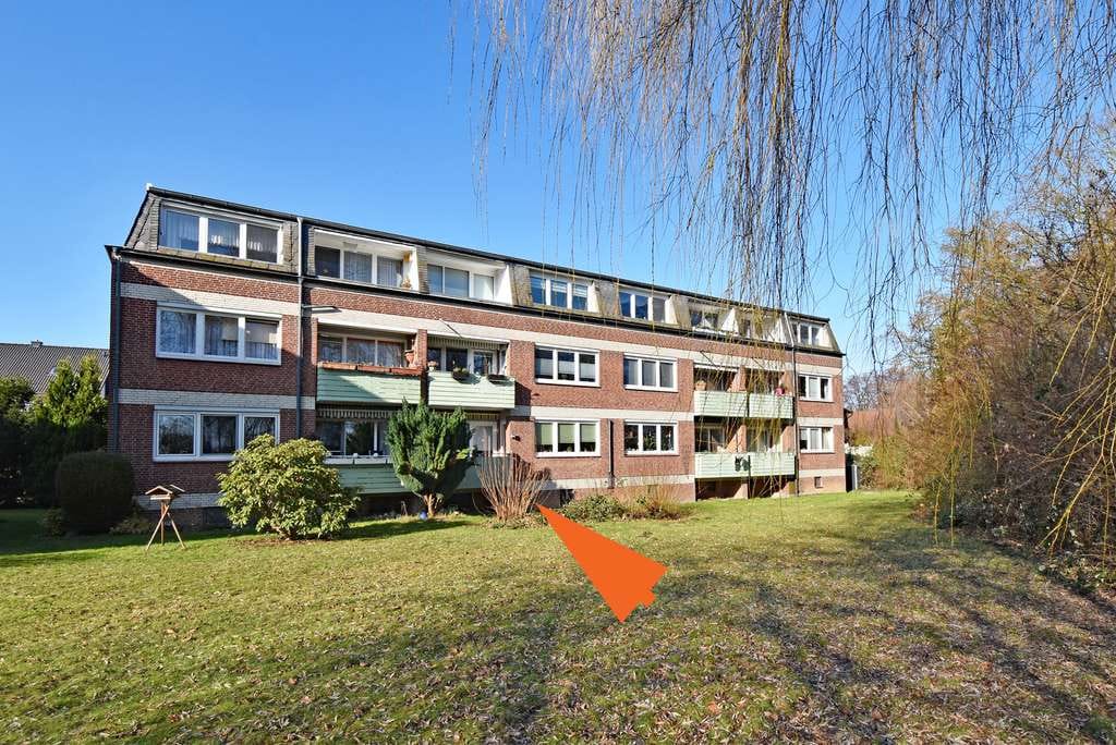 Immobilie in Oststeinbek - Zentral und top geschnitten: Helle, gut geschnittene 3-Zimmer-Wohnung mit Südbalkon und Stellplatz - Bild 0