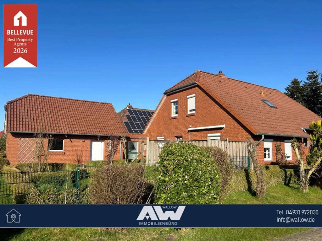 Immobilie in Halbemond - Einfamilienhaus mit Garten in Halbemond!
Objekt-Nr.: 26-010-S - Bild 0