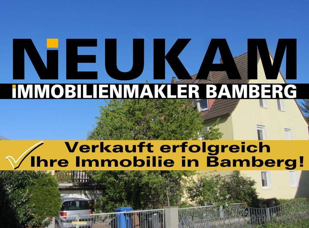 Immobilie in Bamberg - BAMBERG-GARTENSTADT: HAUS MIT 4 WOHNUNGEN(= 3 WOHN. LEER!!)+ 2 GARAGEN AUF 432m2 FÜR 515.000,-EURO - Bild 0