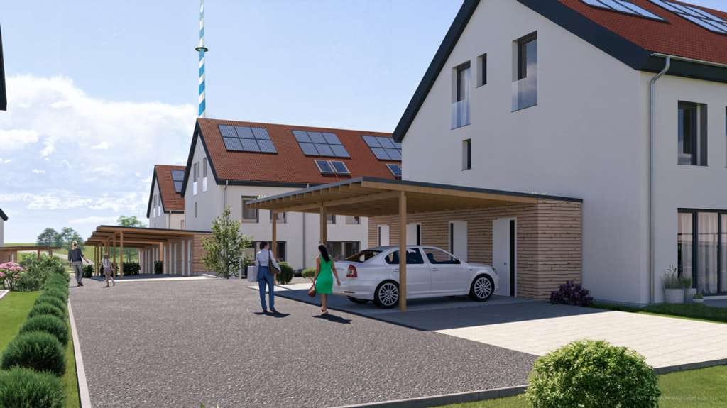 Immobilie in Weil - KfW40-NH-Reihenhaus mit 141 m² – nachhaltig & modern, Einzug Dez. 2026 in Weil-Petzenhausen - Bild 2