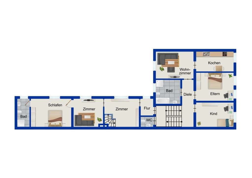 Immobilie in Willich - Attraktives Zweifamilienhaus in zentraler Lage von Willich - Bild 3