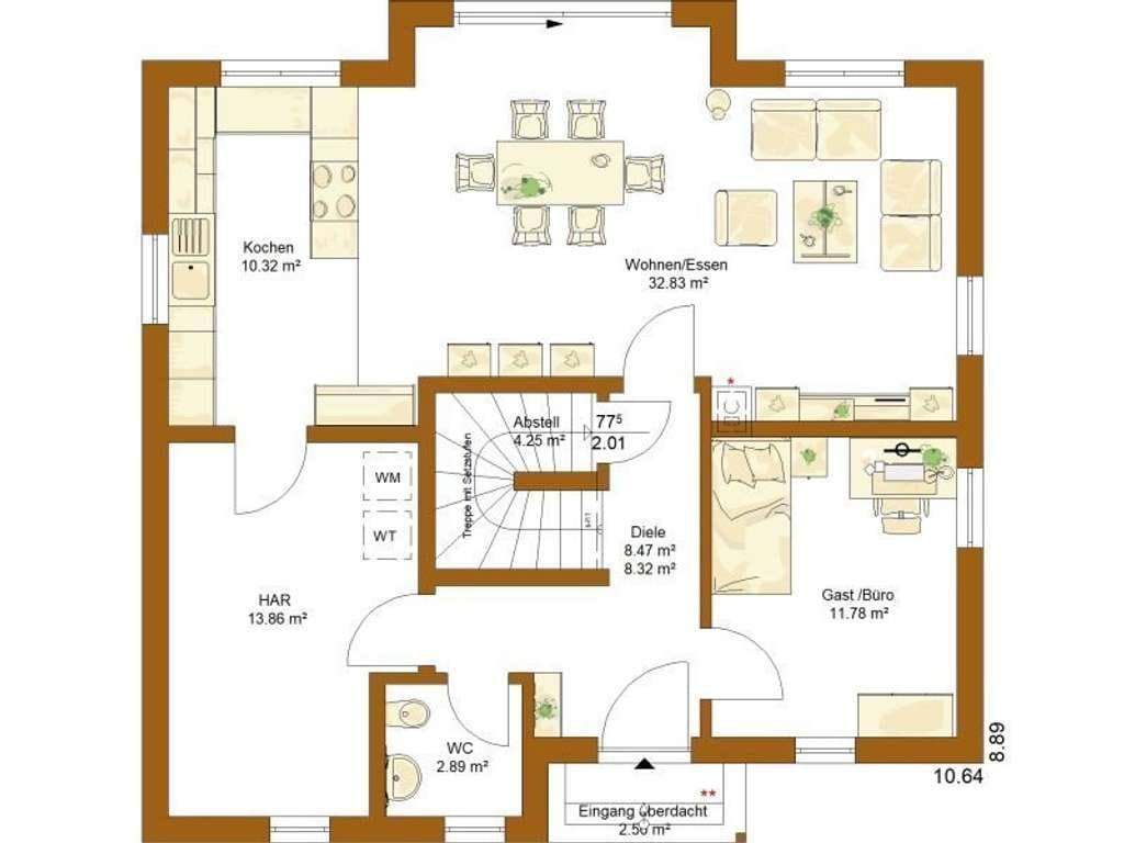 Immobilie in Königsberg in Bayern - Ihr Traumhaus - ökologisch gedacht, mit der Sonne geplant, mit großer PV-Anlage!!! - Bild 2