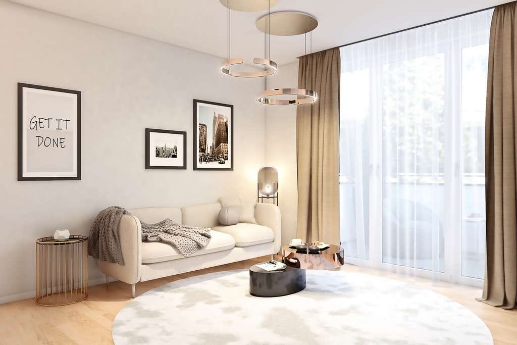 Immobilie in Oberding - 4-Zimmer-Wohnung mit Terrasse u. großem Garten / EH 40-QNG+ / AfA 5+5 % / barrierefrei - Bild 1