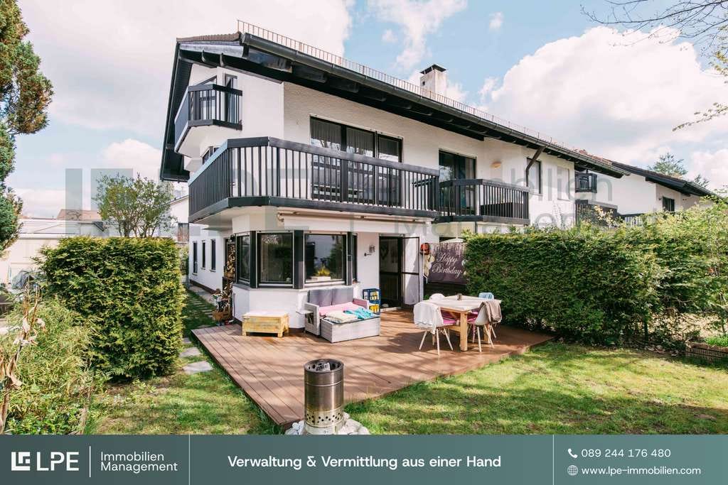 Immobilie in Pullach im Isartal - ⓁⓅⒺ "Gschichtn ausm Süd-West Schmankerlgarten" 90m2 | 3Zi | Duplexparker | Pullach i. Isartal - Bild 0