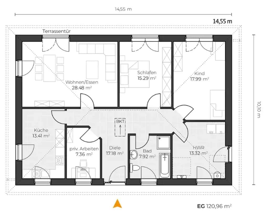Immobilie in Satow - Ihr Traumhaus von Virtus! Wir bauen modern & massiv. - Bild 2