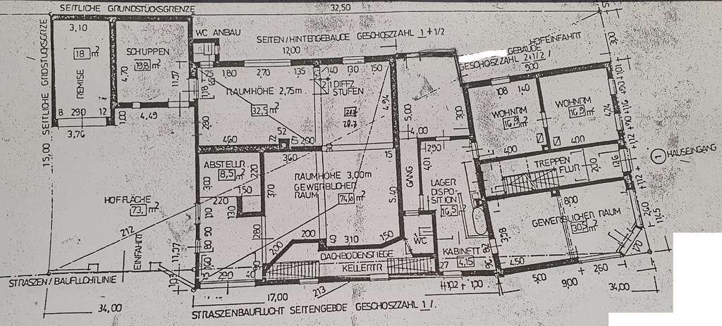 Immobilie in Duisburg - Mehrfamilienhaus mit Werkstatt / Büro und eigener Zufahrt in Duisburg Alt Hamborn - Bild 3