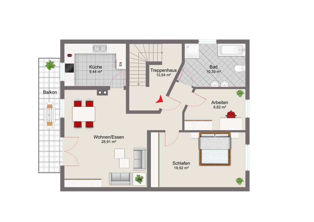 Immobilie in Türkenfeld - Schönes 3-Familien-Haus zur Kapitalanlage - Bild 3