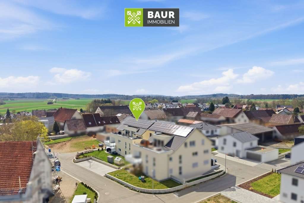 Immobilie in Schemmerhofen - 360° I Exklusives Wohnerlebnis: Barrierefreier Neubau mit Süd-Loggia und höchstem Energie-Standard - Bild 1