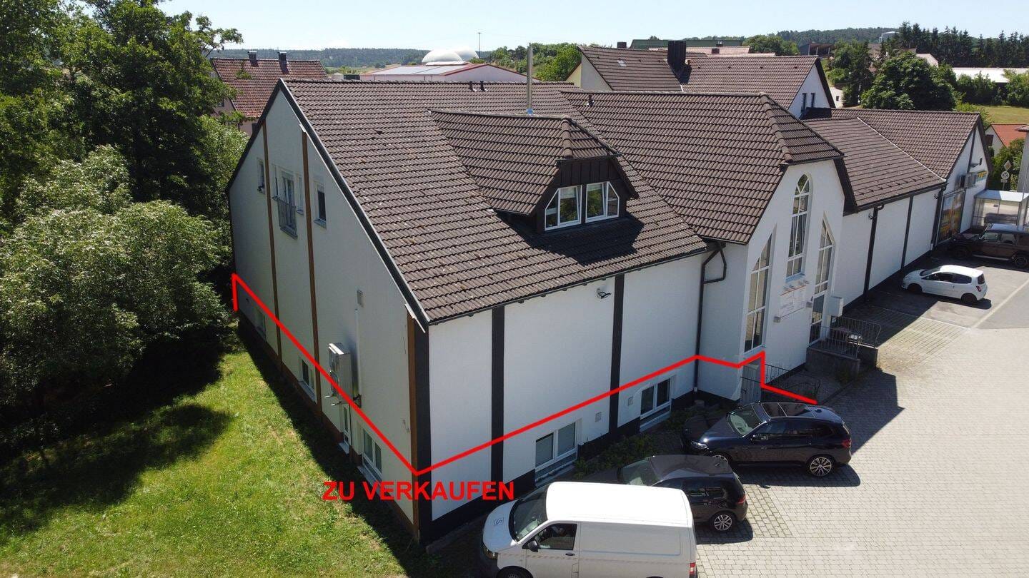 Immobilie in Weihenzell - Moderne Gewerberäume in 91629 Weihenzell - Bild 1