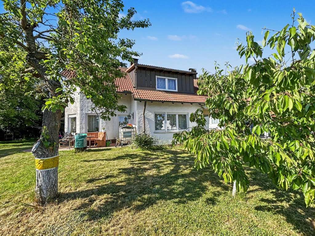 Immobilie in Burgoberbach - Wunderschönes Einfamilienhaus mit großem Garten &amp; Garage in Burgoberbach - Bild 0