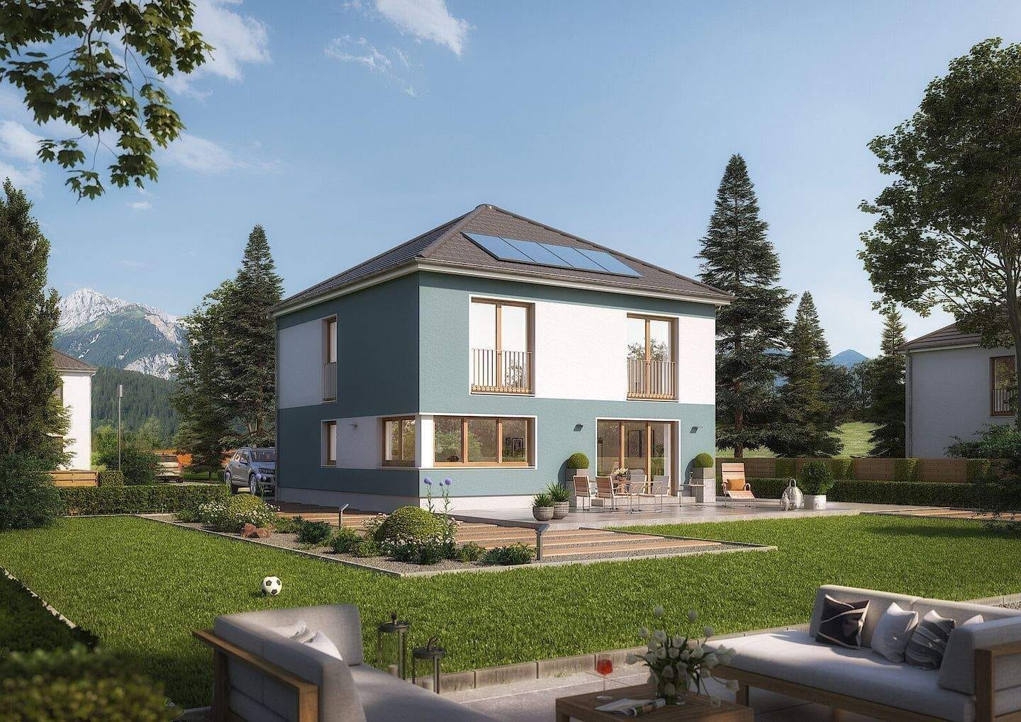 Immobilie in Bad Krozingen - Bad Krozingen - Sie haben das Grundstück, wir das passande Haus dazu - NEUBAU- massiv, schlüsselfertig inkl. BNK - Bild 3