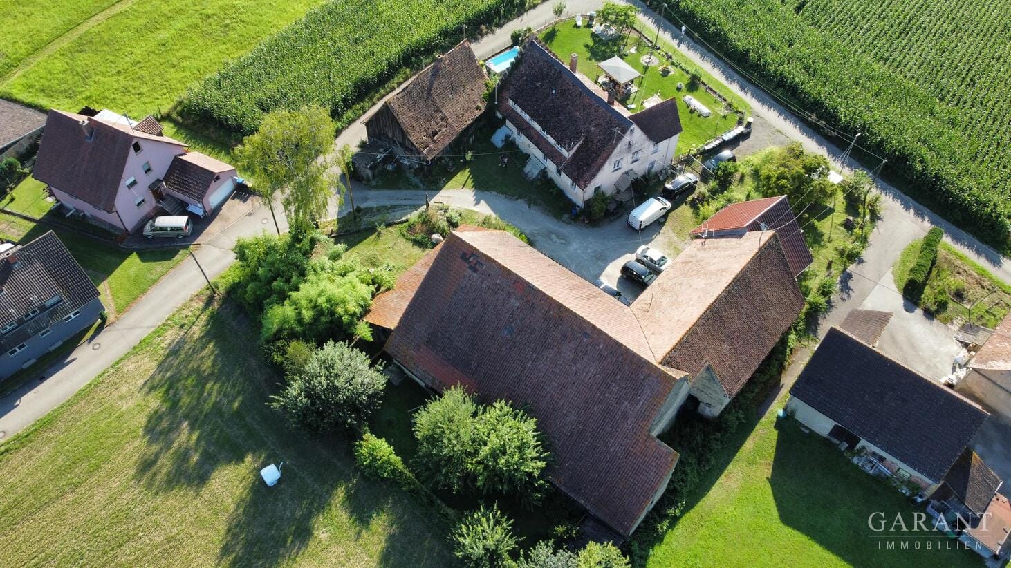 Immobilie in Schallstadt - Visionäre gesucht! Denkmalgeschütztes Gehöft im Außenbereich von Schallstadt - Bild 0