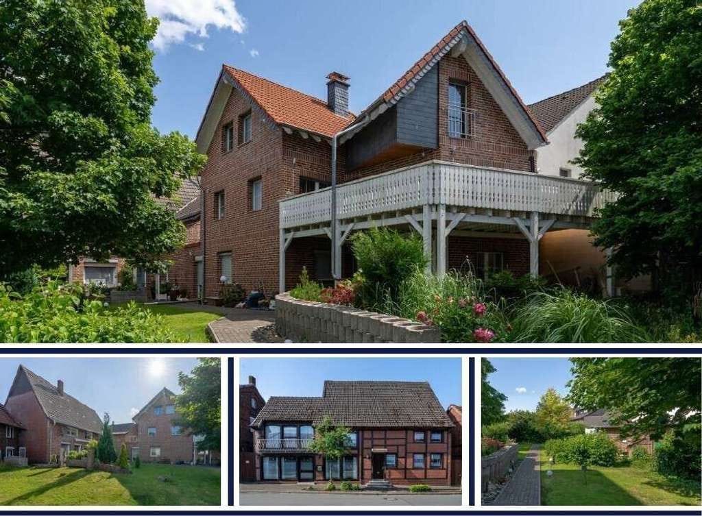 Immobilie in Nordkirchen - Charmantes 3-Häuser-Ensemble & Baugrundstück im Herzen von Südkirchen mit idyllischem Gartenparadies - Bild 0