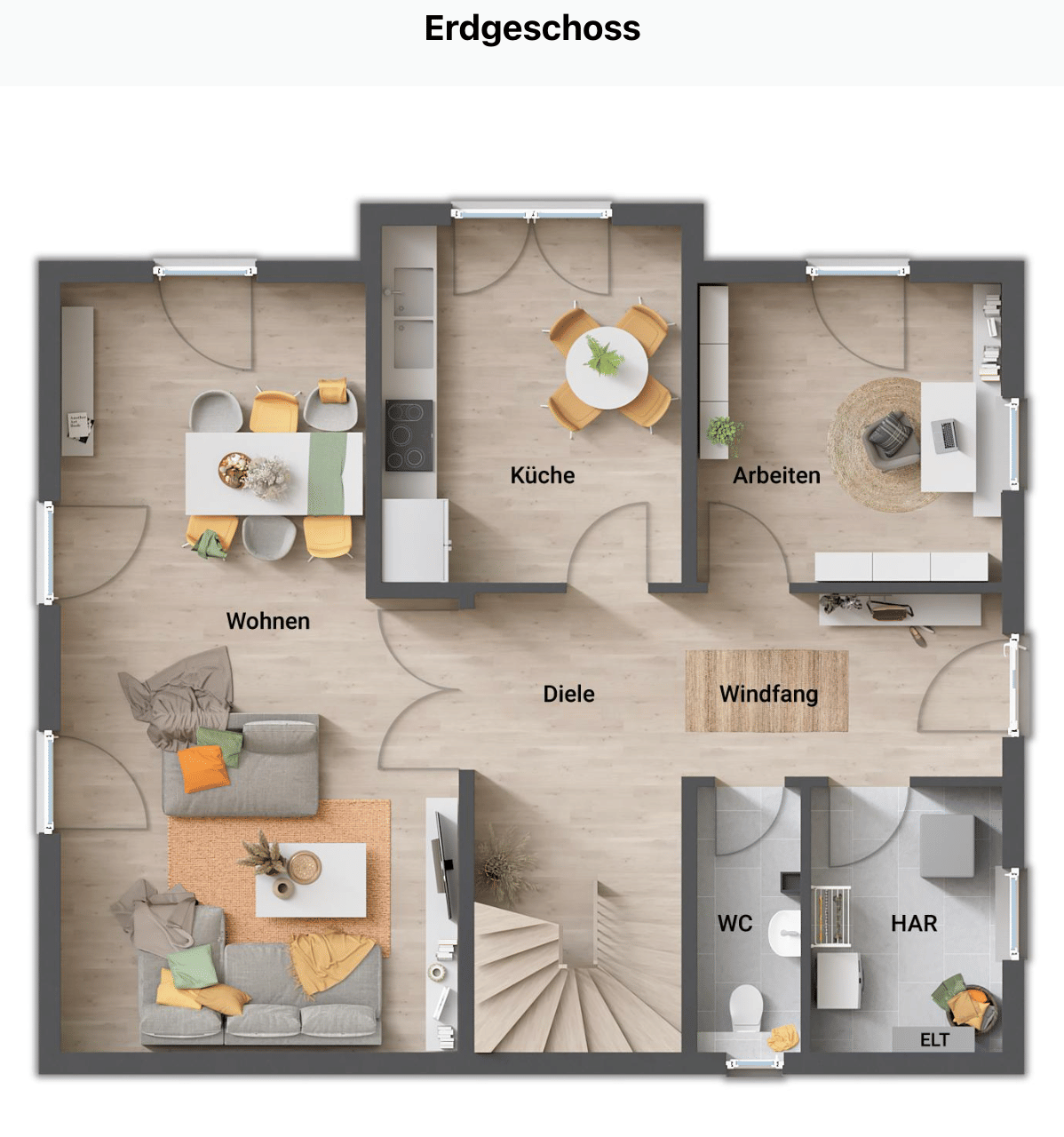 Immobilie in Creußen - Town & Country Lichthaus 152 – 6 Zimmer auf 162 m² in Creußen (Nähe Bayreuth) - Bild 3
