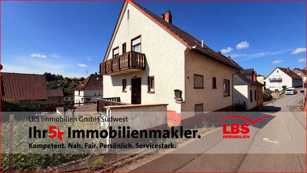 Immobilie in Rammelsbach - Sanierungsbedürftiges Einfamilienhaus mit Garage und viel Gestaltungspotenzial - Bild 0