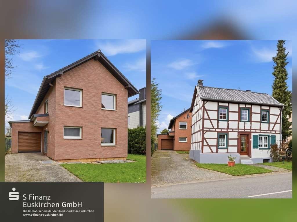 Immobilie in Mechernich - Mechernich-Holzheim: Eigenständig und doch verbunden – Zwei Häuser auf einem Grundstück mit bes - Bild 0