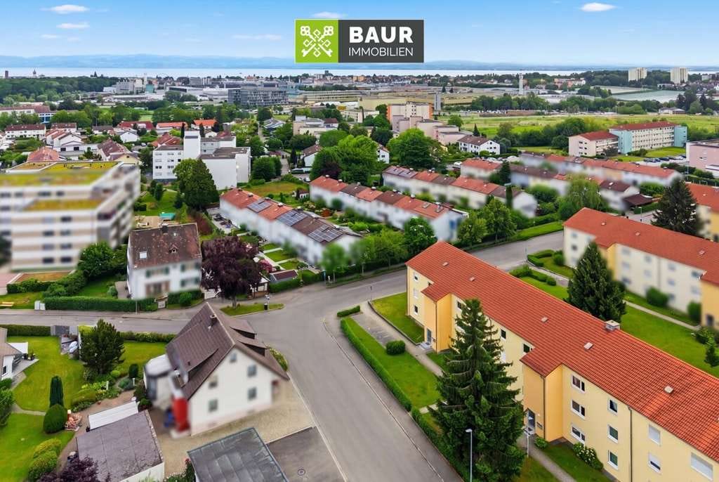 Immobilie in Friedrichshafen - 360° | Kompakte 3-Zimmer-Wohnung mit Westbalkon in Friedrichshafen - Bild 1