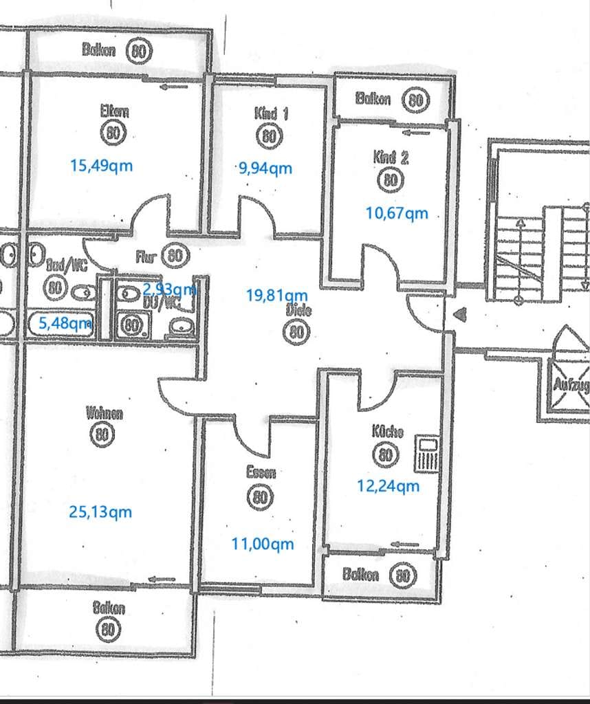 Immobilie in Aschheim - Großzügige 5-Zimmer-Wohnung mit mehreren Balkonen und Tiefgarage in Aschheim bei München - Bild 3