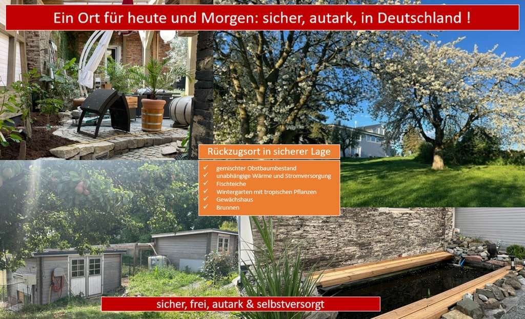 Immobilie in Langenwetzendorf - Autarkes Bauernhaus mit Bürogebäude und 1,5ha Land (2 Immobilien / 2 Grundstücke) - Bild 0