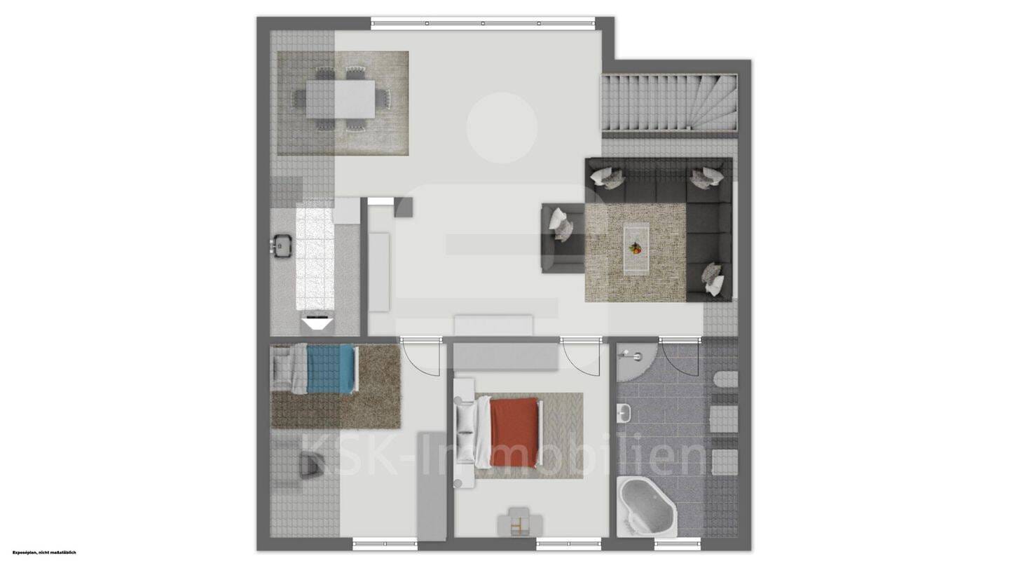 Immobilie in Rheinbach - Helle Wohnung mit Gartennutzung - Bild 3