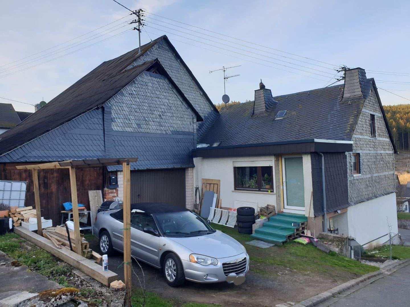 Immobilie in Langweiler - 2-Familienhaus in Langweiler mit Scheune - Bild 1