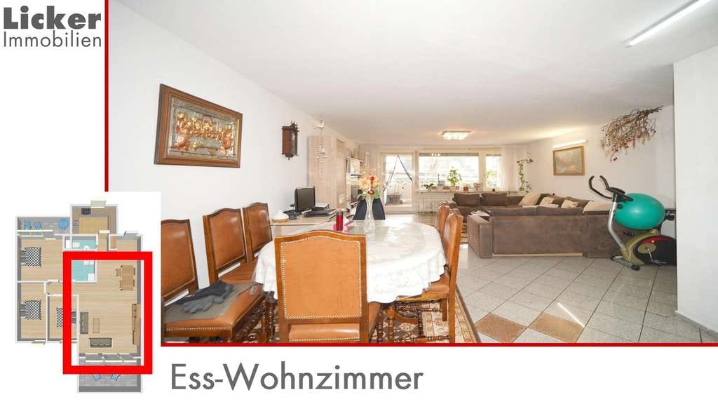 Immobilie in Winnenden - * Modernisierte 4,5 Zi.-EG-Wohnung mit ungestörtem Gartenblick. - Bild 3