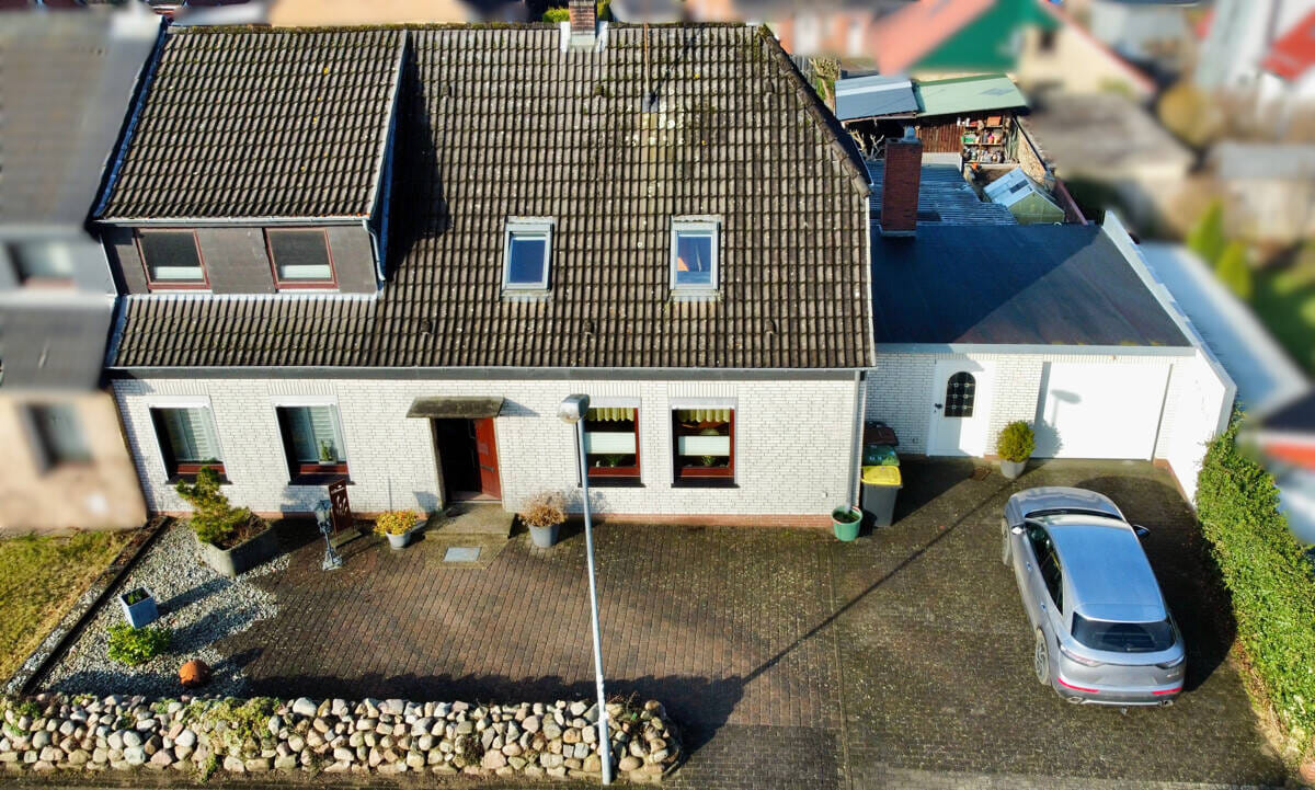 Immobilie in Kropp - Gepflegte Doppelhaushälfte mit viel Platz in ruhiger Wohnlage von Kropp - Bild 1