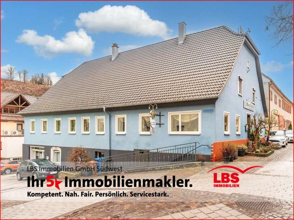Immobilie in Sulz am Neckar - Attraktives Mehrfamilienhaus mit Gaststätte in zentraler Innenstadtlage - Bild 0