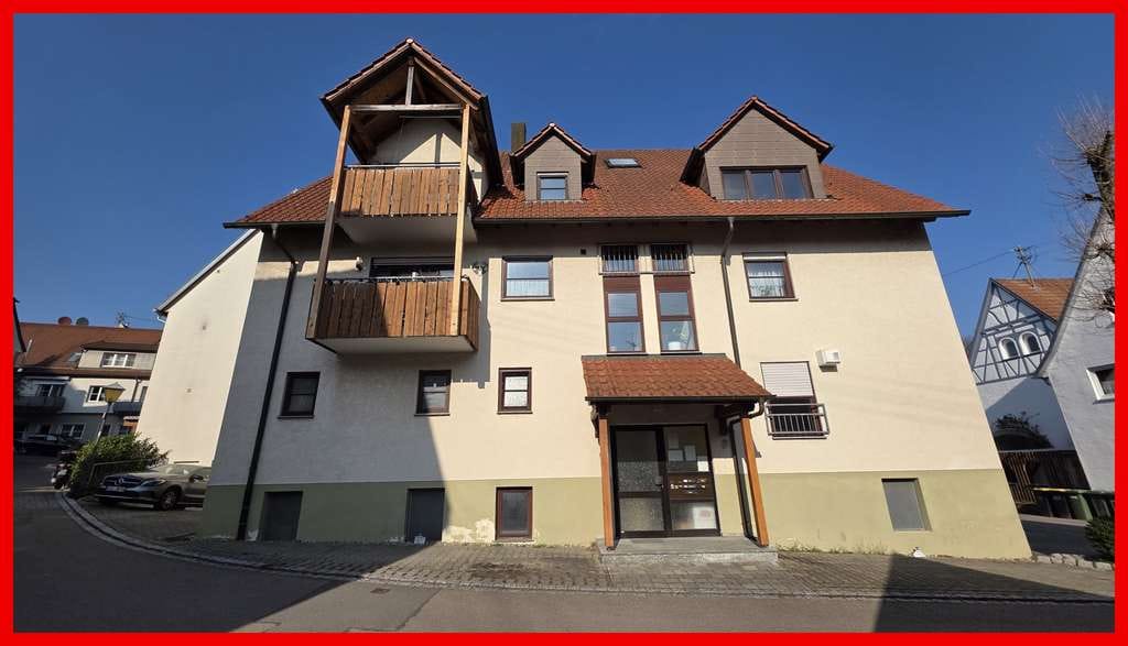 Immobilie in Oberriexingen - Sonnige Maisonette-Wohnung im Herzen von Oberriexingen - Bild 0
