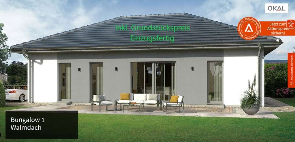 Immobilie in Schrecksbach - Ein Ort zum Ankommen. - Okal Bungalow. - Bild 1