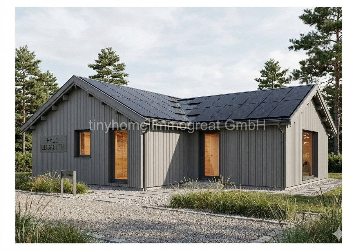 Immobilie in Ihlienworth - Kleines Einfamilienhaus/ Blockbohlen-Holzmassivholz in 21775 Ihlienworth - Bild 1