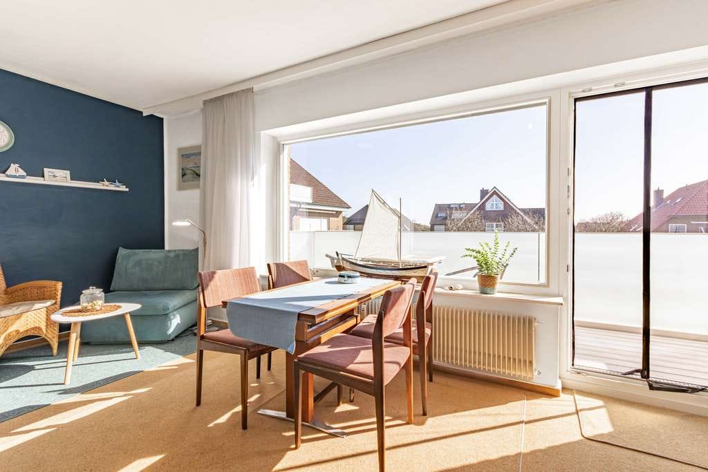 Immobilie in Norderney - Perfekter Zweitwohnsitz: Stilvolles 1-Zimmer-Apartment in Top-Lage! - Bild 0