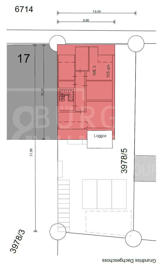 Immobilie in St. Leon-Rot - Positiver Bauvorbescheid für ein 3-Familienhaus * Zentrale Lage * Abrissgrundstück - Bild 4