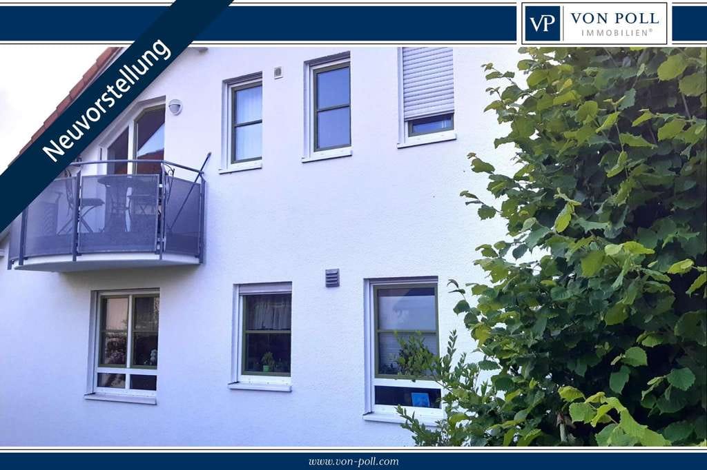 Immobilie in Sonnenbühl - 3 - Zimmer Erdgeschosswohnung mit Balkon in ruhiger
Lage - Bild 0