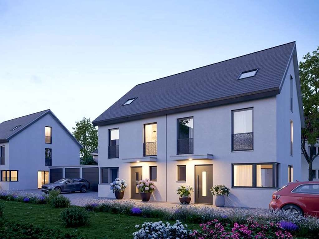 Immobilie in Hohenwart - Neubau einer modernen Doppelhaushälfte mit viel Platz, schön gelegen in Hohenwart bei Ingolstadt - Bild 2