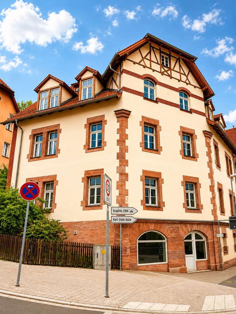 Immobilie in Röthenbach an der Pegnitz - Außergewöhnliche Maisonette-Wohnung mit einzigartigem Grundriss und Blick über Röthenbach - Bild 0