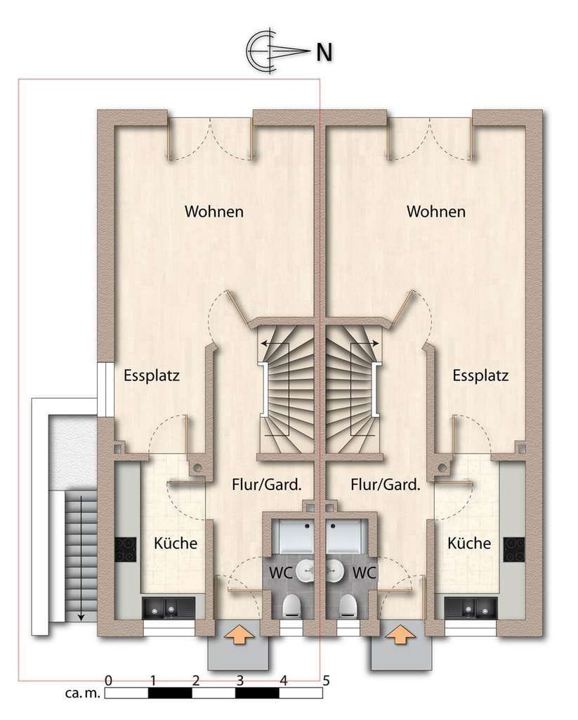 Immobilie in Bargfeld-Stegen - Großzügiges Reihenendhaus – ideal für Familien - Bild 4