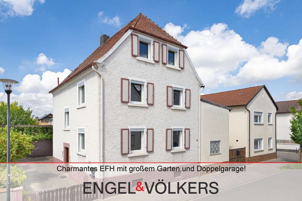Immobilie in Wachenheim an der Weinstraße - Charmantes EFH mit großem Garten, Doppelgarage und viel Potenzial! - Bild 0