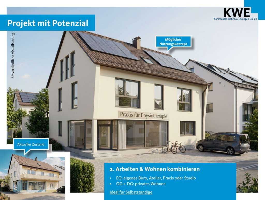 Immobilie in Holzgerlingen - Vielseitiges Wohn- und Geschäftshaus mit Entwicklungspotential - Bild 1