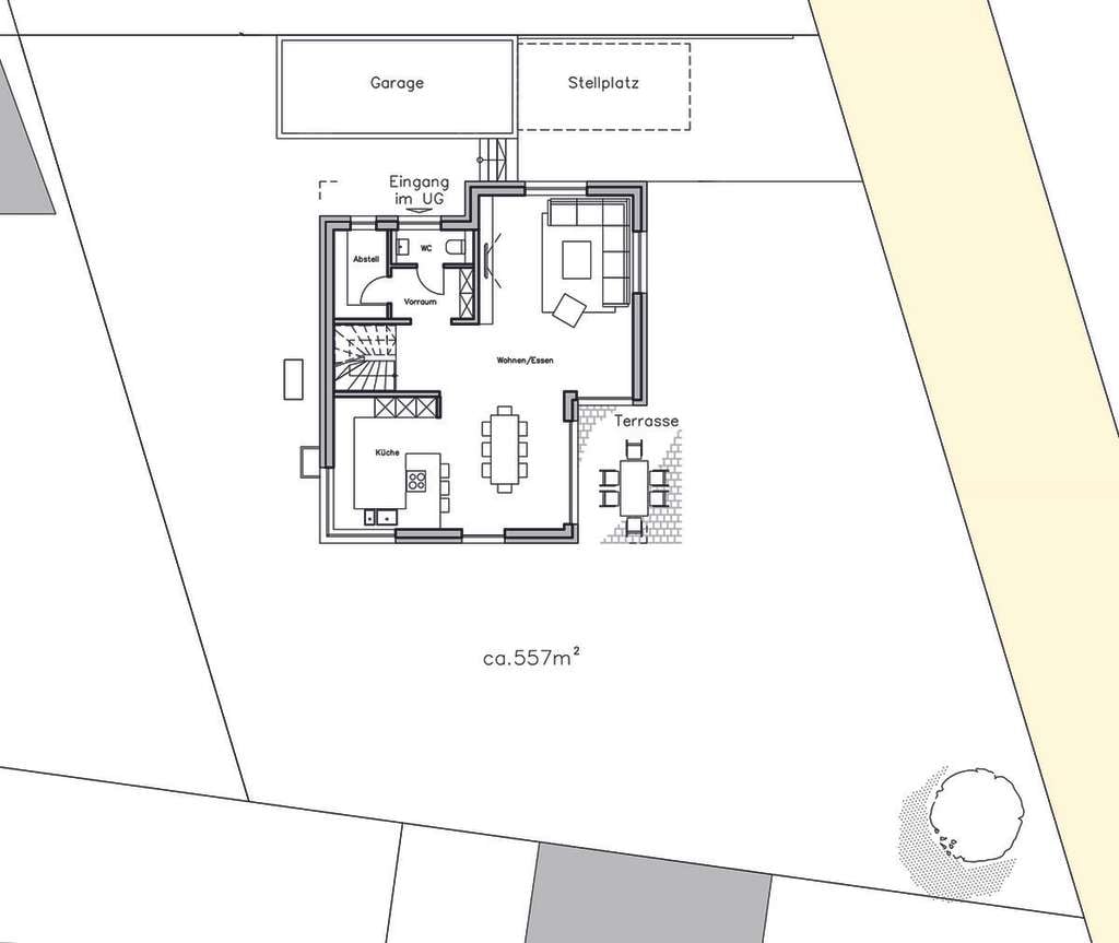 Immobilie in Mönsheim - „Herrliches Wohnen mit großem und sonnigem Garten." Sehr großzügiges und modernes EFH in Mönsheim - Bild 3