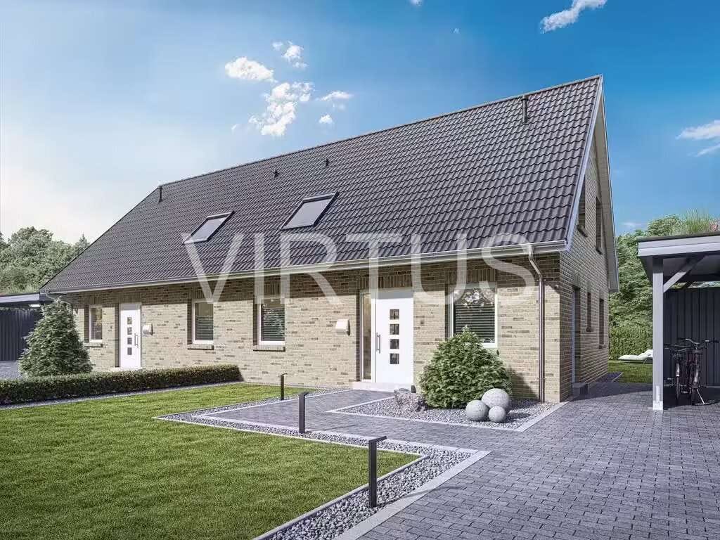 Immobilie in Lübow - Premium-DHH mit modernem Wohnkonzept - Bild 1