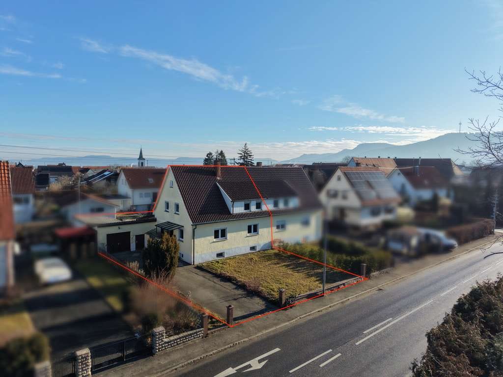 Immobilie in Dormettingen - Solide Doppelhaushälfte in 72358 Dormettingen - Bild 1